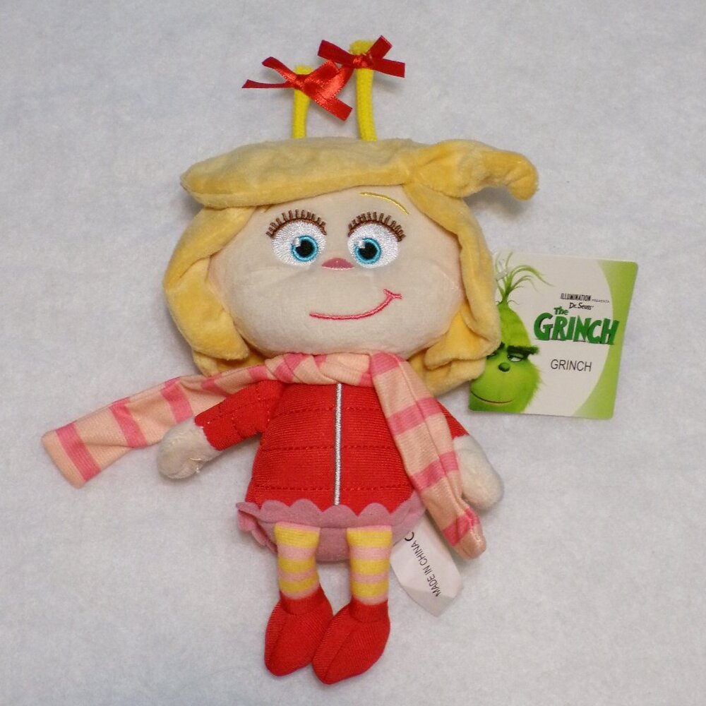 🎄HOST PICK🎄 Cindy Lou Who Plush Doll Home Decor
